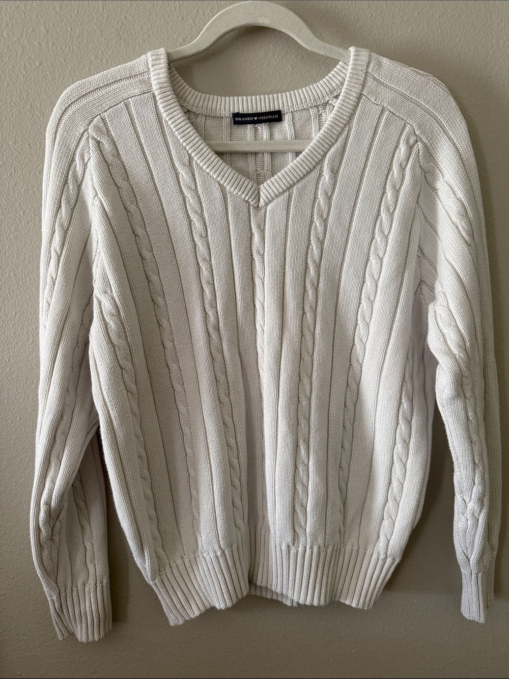 Brandy Melville Cableknit Sweater
